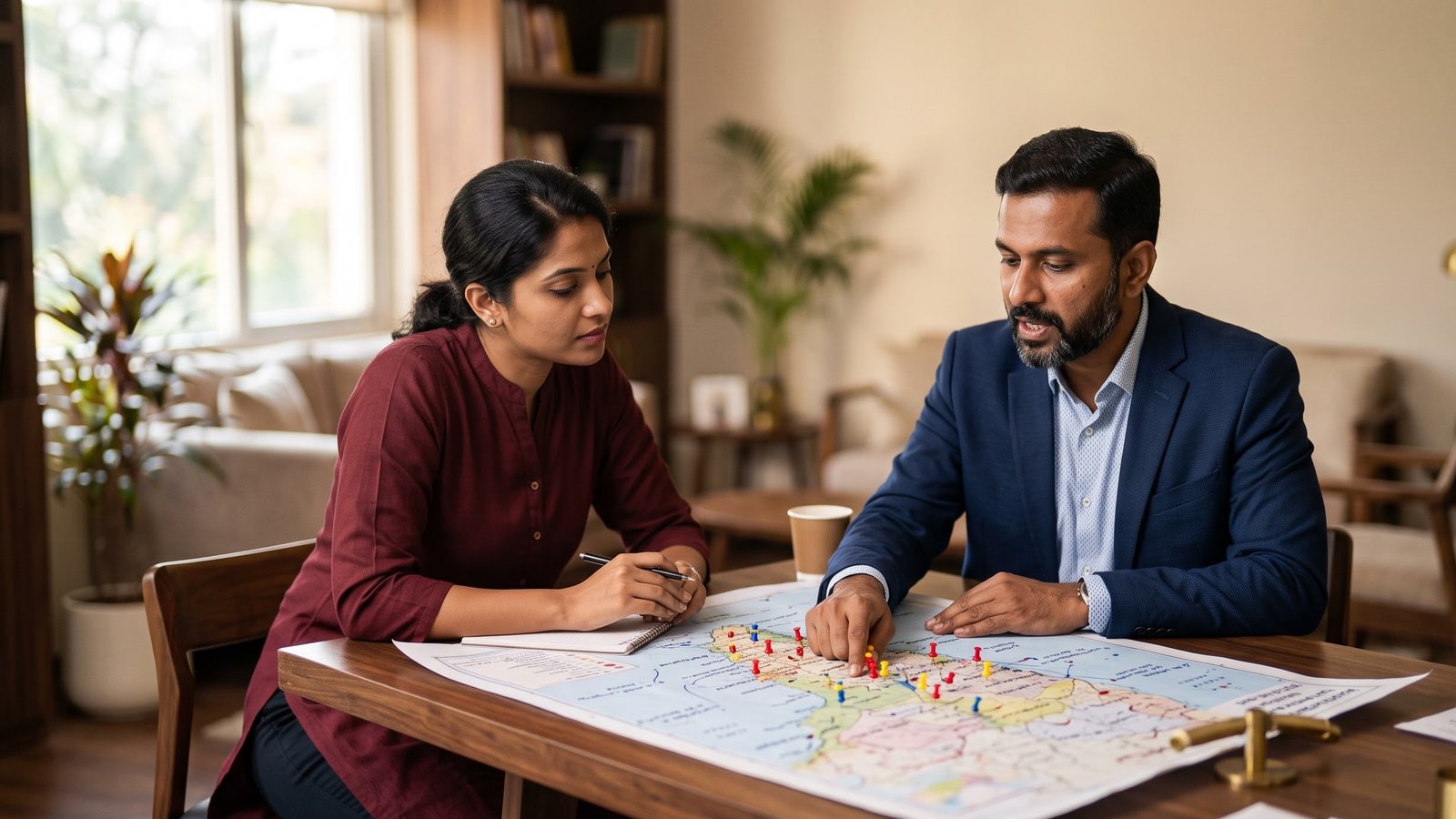 Varish Partners advisors at work in the office