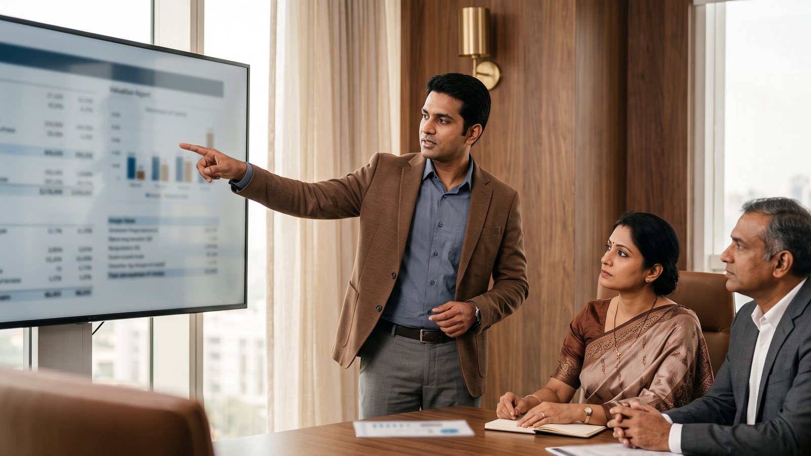 Financial documents and reports under review