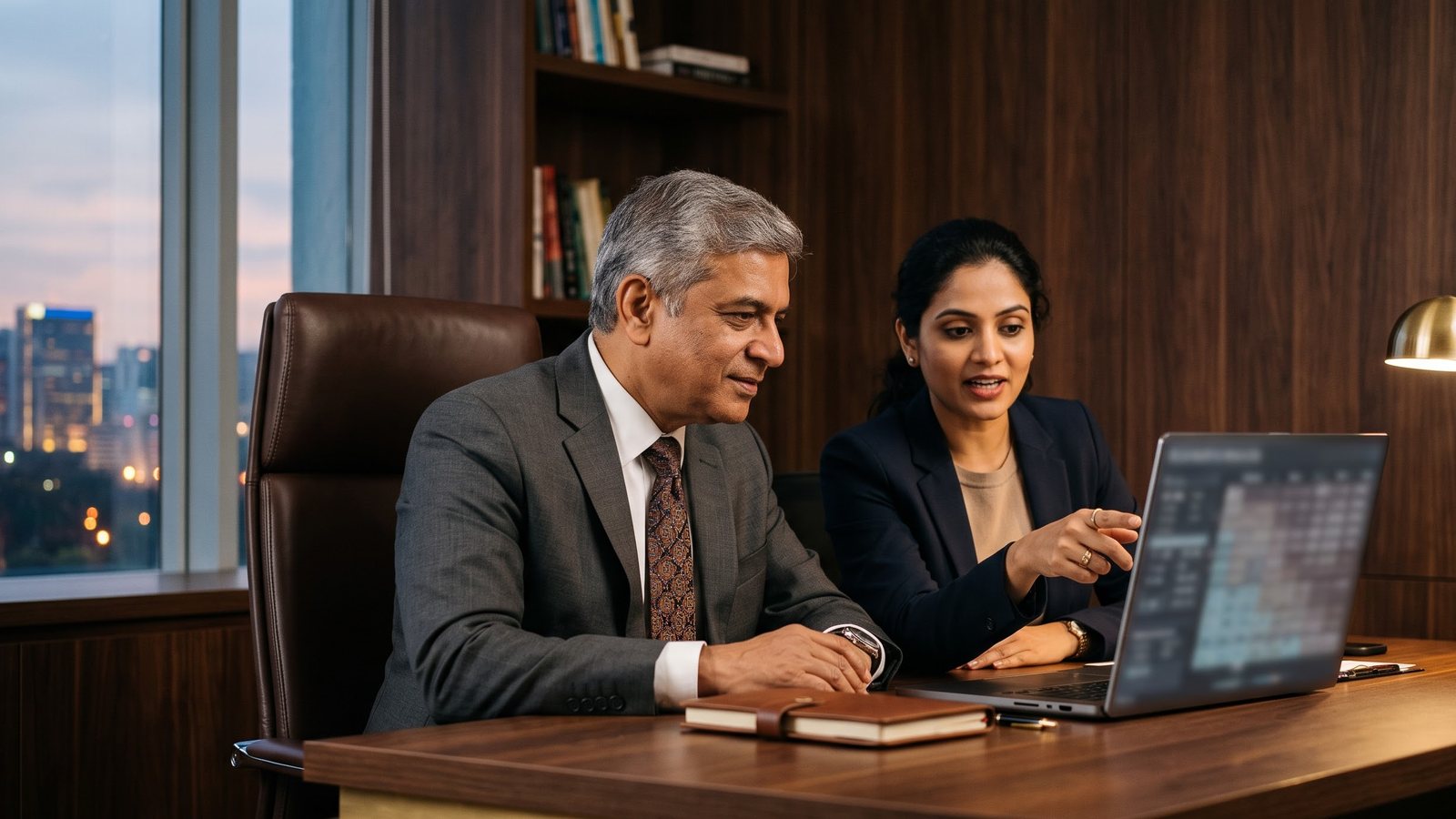 Varish Partners advisors at work in the office