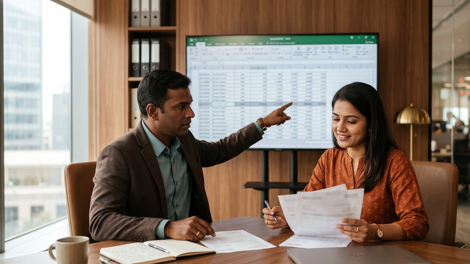 Varish Partners advisors at work in the office