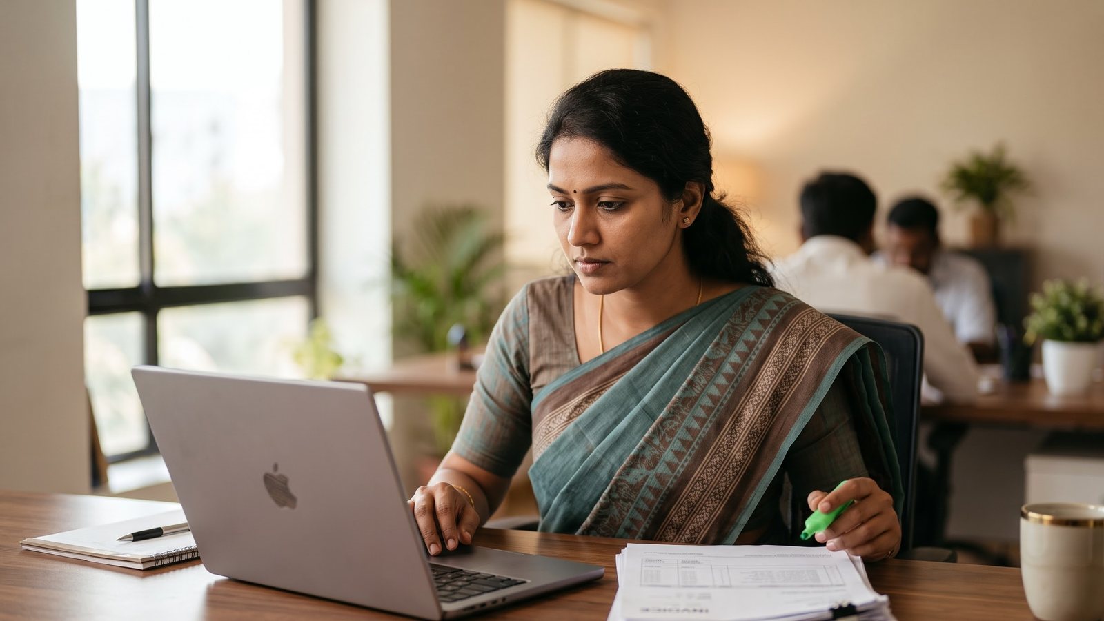 Financial documents and reports under review