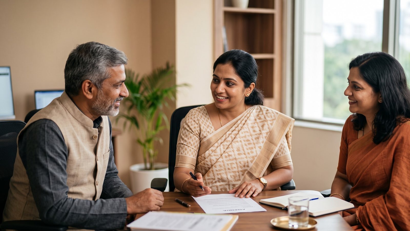 Varish Partners advisors at work in the office