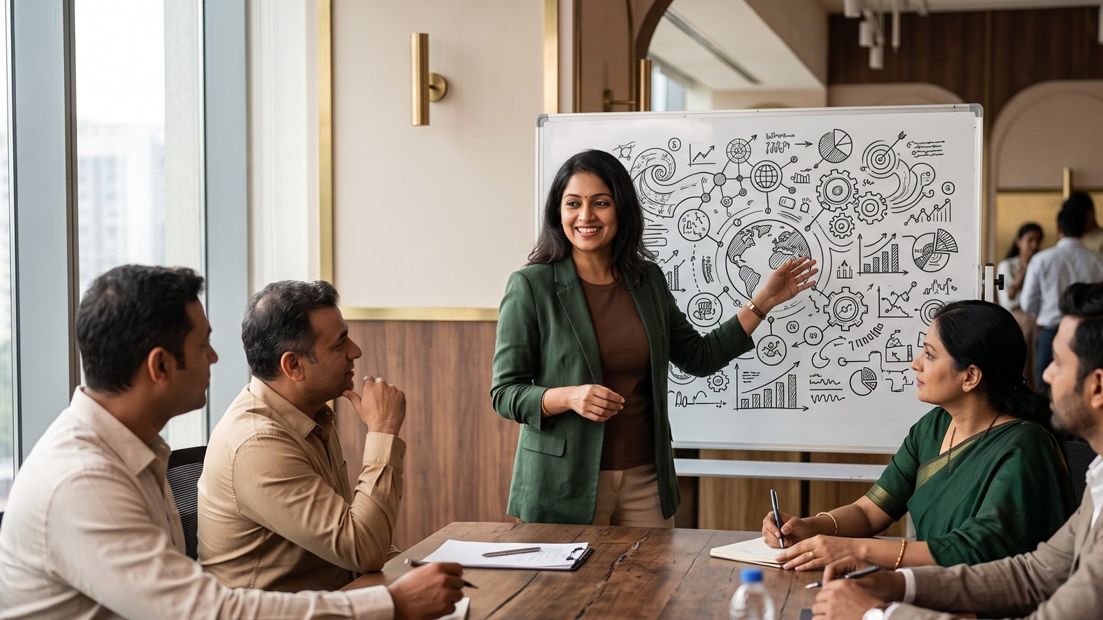 Varish Partners advisors at work in the office