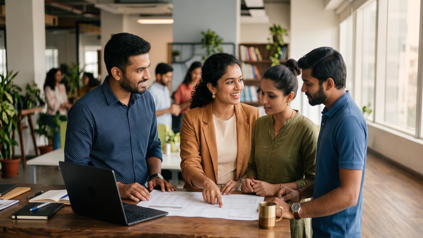 Varish Partners advisors at work in the office