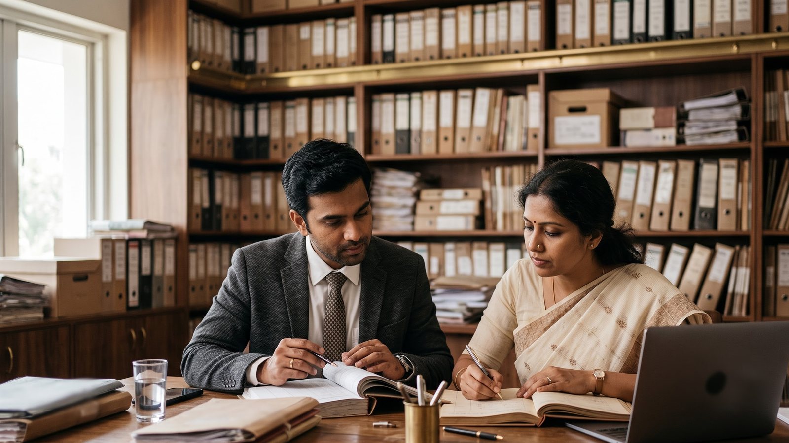 Varish Partners advisors at work in the office