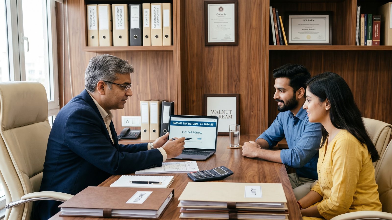 Varish Partners advisors at work in the office