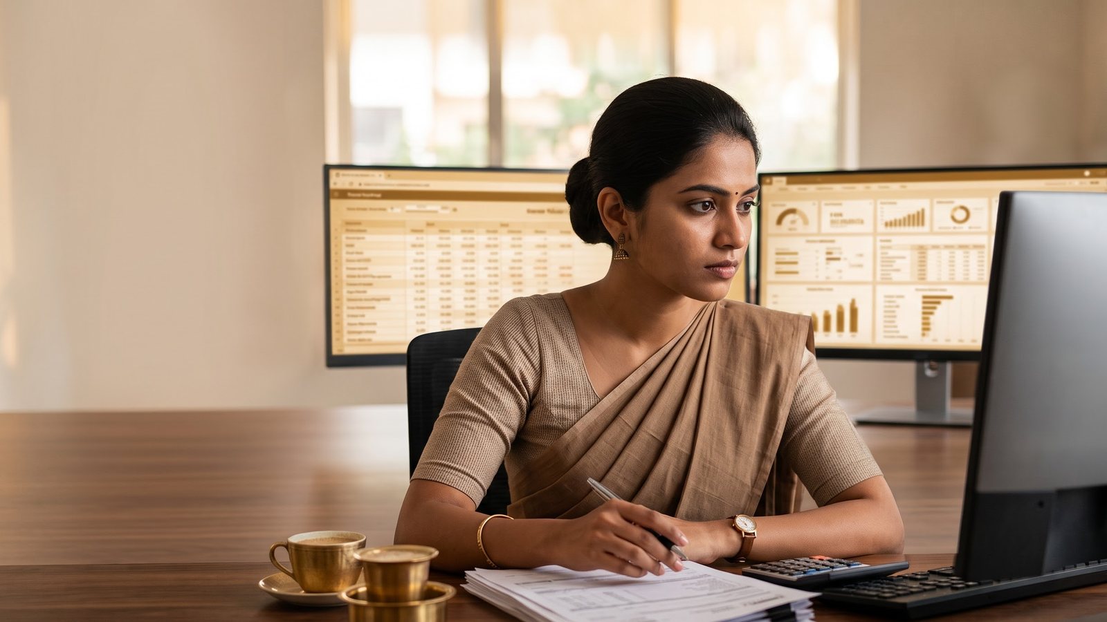 Financial documents and reports under review